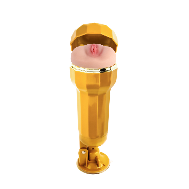 Goldschale Ella Realistic Vagina Tasse