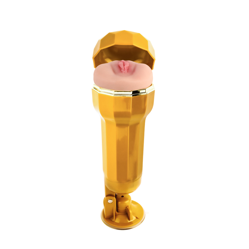 Goldschale Jessie Realistische Vagina -Tasse