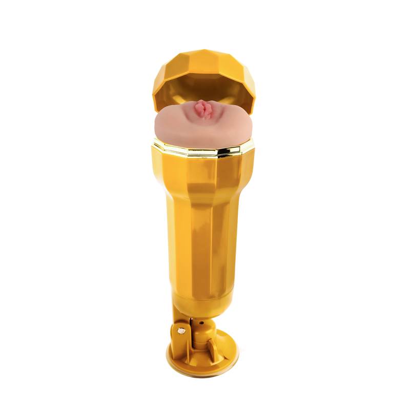 Goldschale Lara Realistische Vagina -Tasse