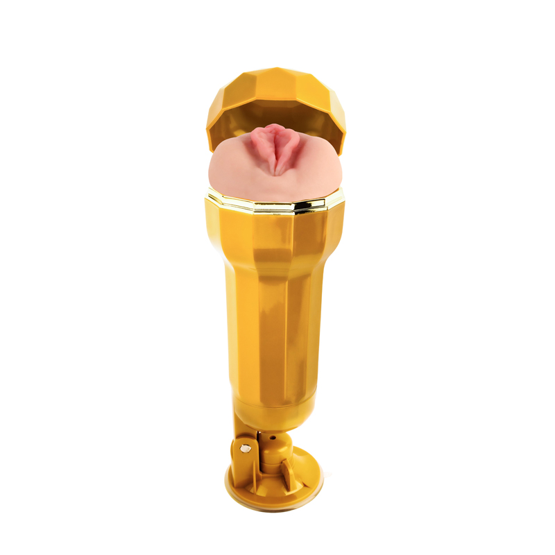 Goldschale Shyla Realistische Vagina -Tasse