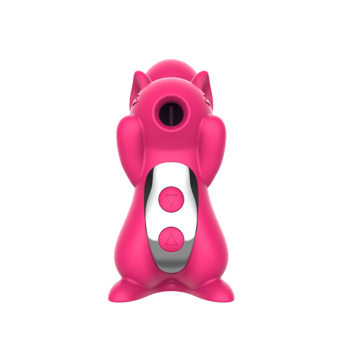 Eichhörnchen saugt Vibrator Rose